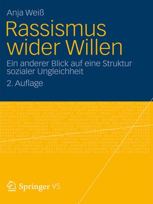 cover image of Rassismus wider Willen